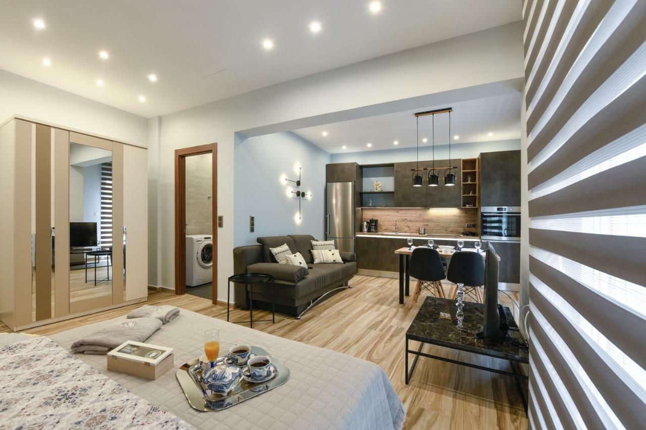 Adell Luxury Apartments Kavala Exterior foto